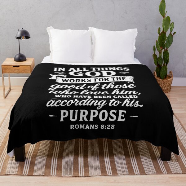 Item preview, Romans 8:28  In All Things God Works For The Good Of Those Who Love Him designed and sold by plushism.