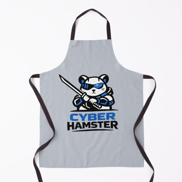 Item preview, Cyber Hamster Ninja Warrior With Sword Futuristic Tech Animal Mascot Illustration designed and sold by Motifai.