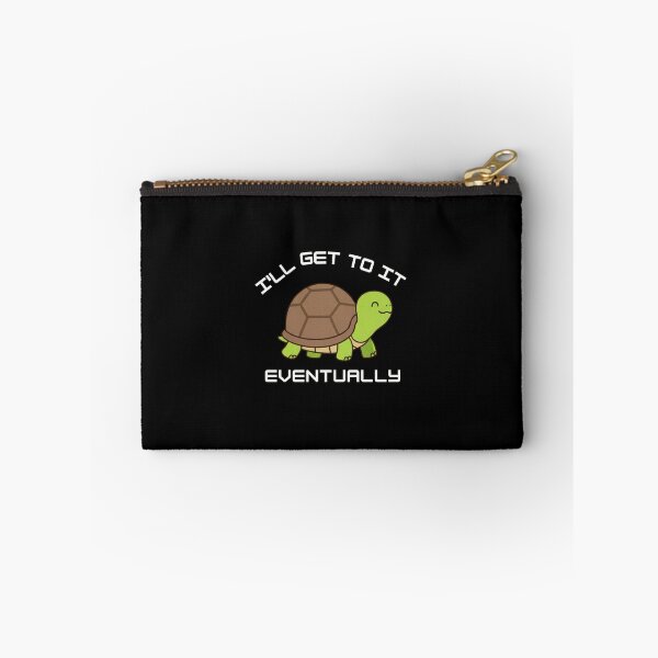 Item preview, I'll Get To It Eventually - Cute Procrastination Turtle designed and sold by w66aboo.