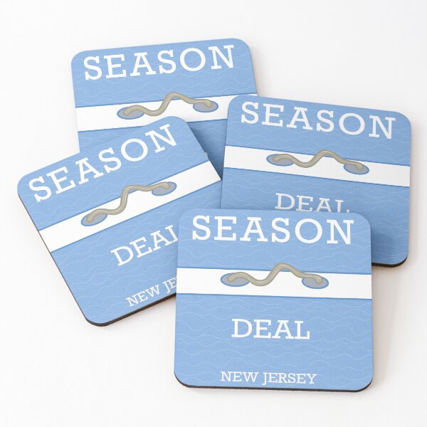 Item preview, Deal New Jersey Beach Badge designed and sold by Having Some Fun.
