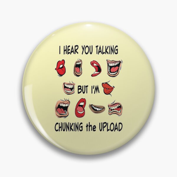 Item preview, Chunking the Upload. designed and sold by UltraQuirky.