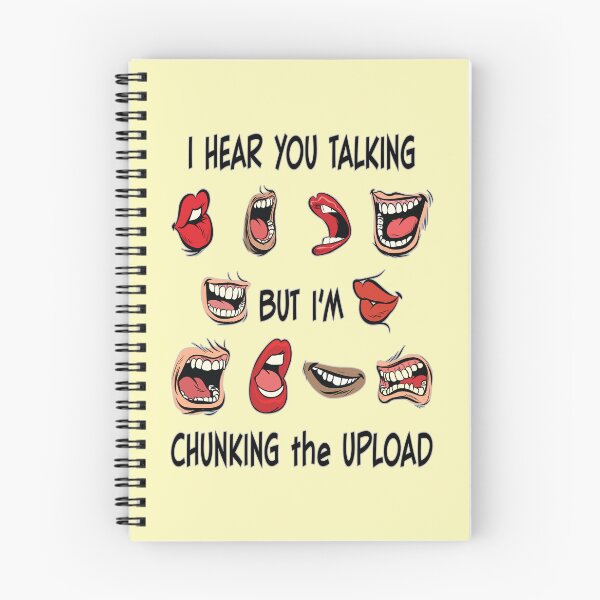 Item preview, Chunking the Upload. designed and sold by UltraQuirky.