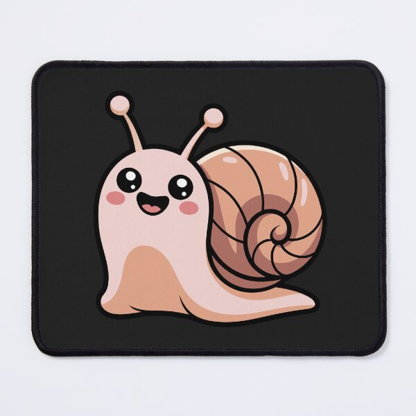 Item preview, Cute Smiling Snail Cartoon – Adorable Kawaii Animal Illustration designed and sold by Royalsticker.