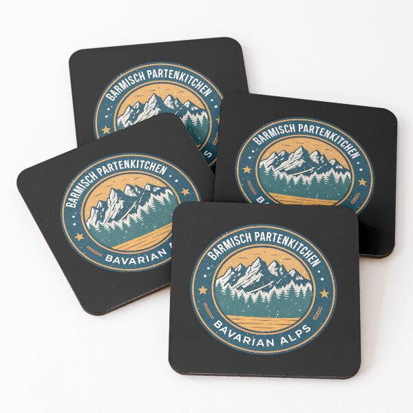 Item preview, Garmisch-Partenkirchen Vintage Travel Badge – Bavarian Alps S designed and sold by VividOrganica.