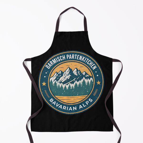 Item preview, Garmisch-Partenkirchen Vintage Travel Badge – Bavarian Alps S designed and sold by VividOrganica.