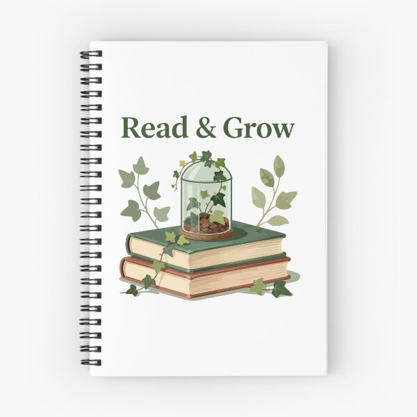 Item preview, Read & Grow Book Lover Reading Plants Knowledge Growth T-Shirt designed and sold by Design-Pro-21.