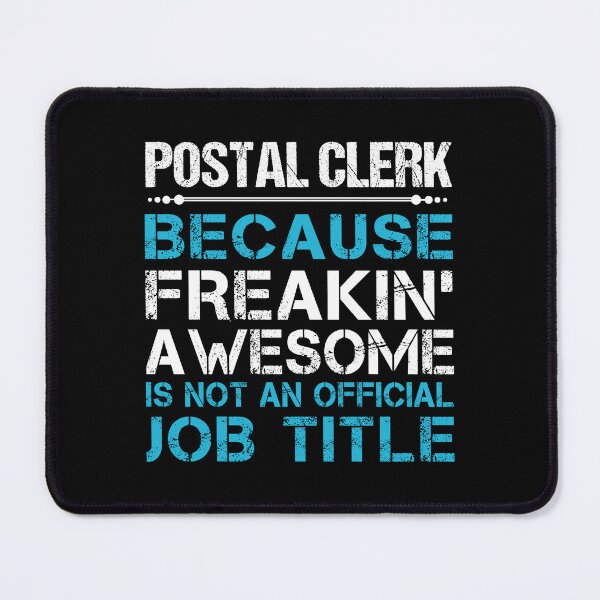 Item preview, Postal Clerk designed and sold by aswmhmlc71.