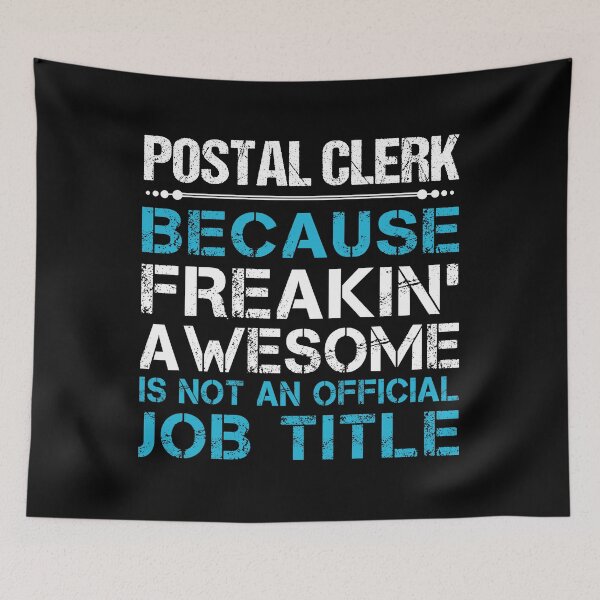 Item preview, Postal Clerk designed and sold by aswmhmlc71.