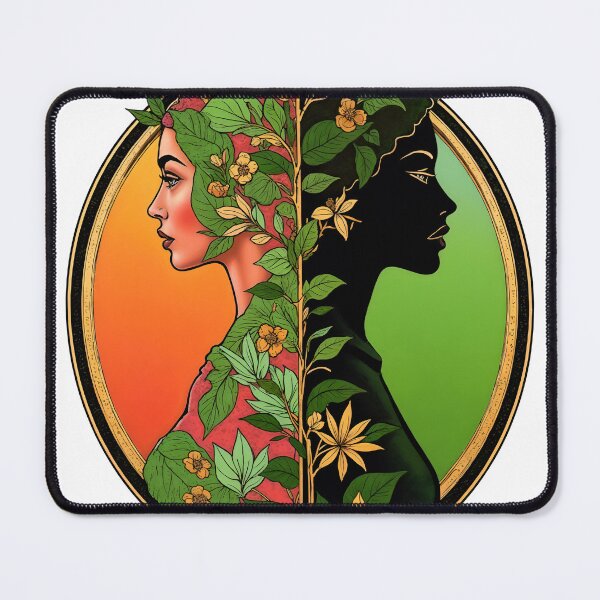Item preview, Dual Nature – Balance Between Humanity and Nature designed and sold by Creative88Art.