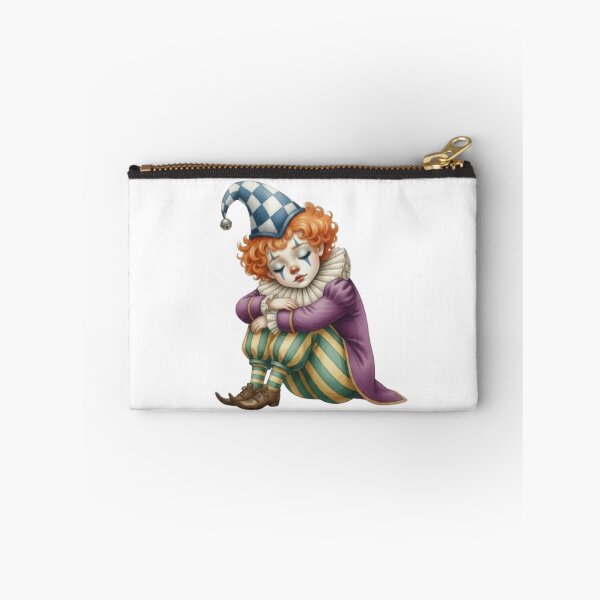 Item preview, Vintage illustration of a small, peaceful, sleeping clown designed and sold by CHRIST5000.