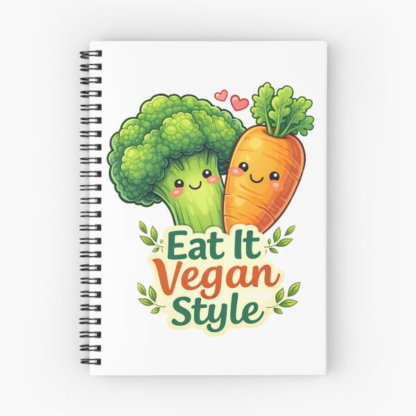Artikelvorschau, Vegan essen entworfen und verkauft von PossumsWorkshop.