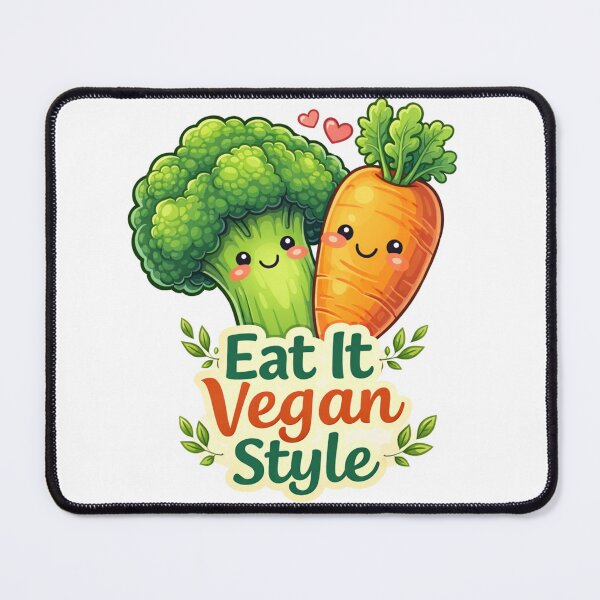 Artikelvorschau, Vegan essen entworfen und verkauft von PossumsWorkshop.
