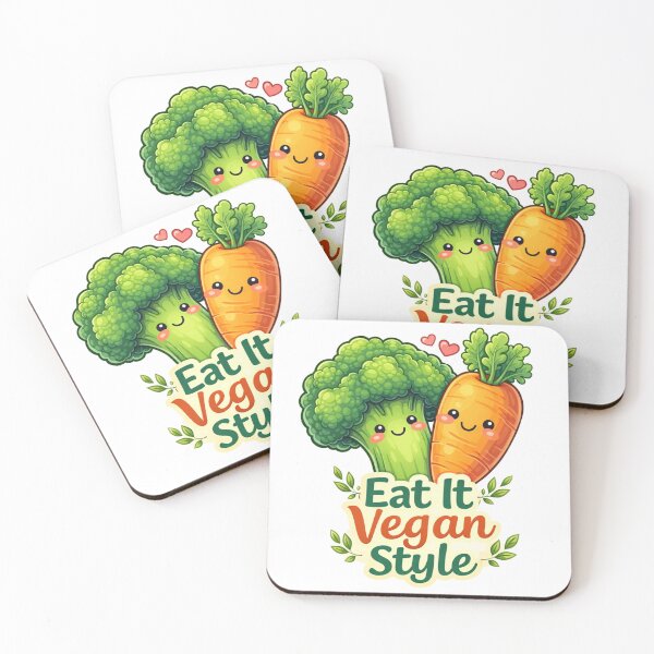Artikelvorschau, Vegan essen entworfen und verkauft von PossumsWorkshop.