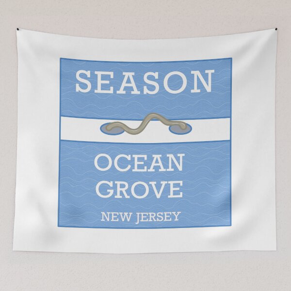 Item preview, Ocean Grove New Jersey Beach Badge designed and sold by Having Some Fun.
