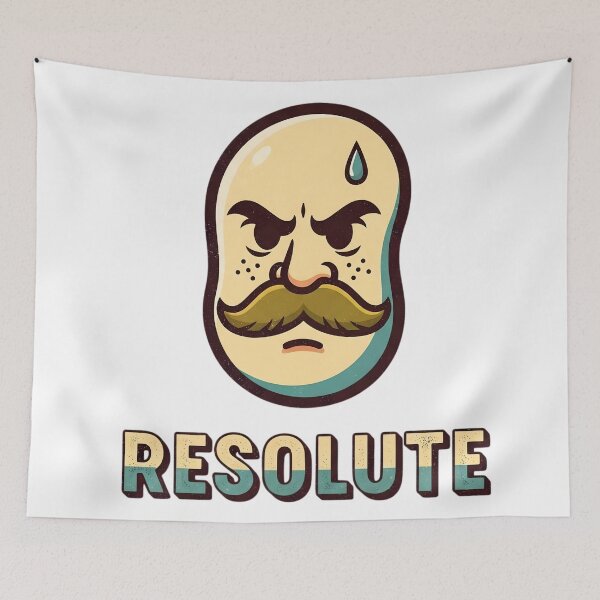 Item preview, Resolute – Unshaken Strength designed and sold by aaljone007.