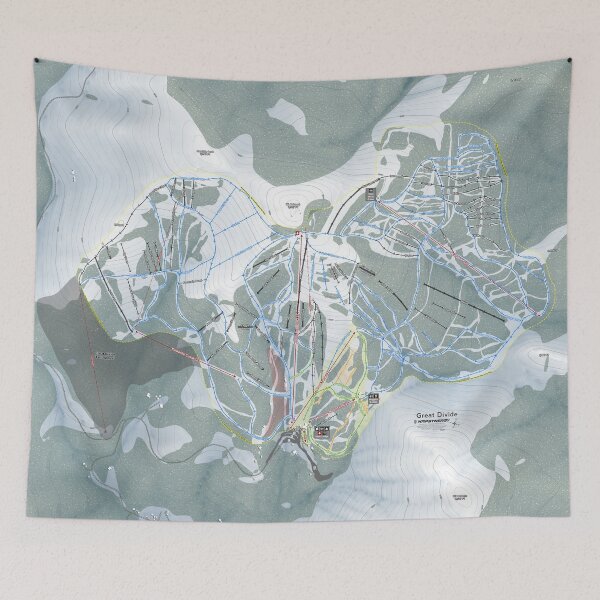 Item preview, Great Divide Resort Trail Map designed and sold by Mapsynergy.