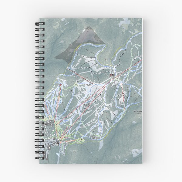 Item preview, Whitefish Mountain Resort Trail Map designed and sold by Mapsynergy.