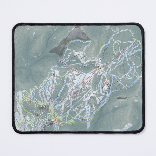 Item preview, Whitefish Mountain Resort Trail Map designed and sold by Mapsynergy.