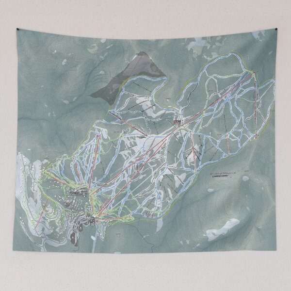 Item preview, Whitefish Mountain Resort Trail Map designed and sold by Mapsynergy.