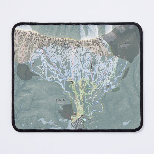 Item preview, Bridger Bowl Resort Trail Map designed and sold by Mapsynergy.