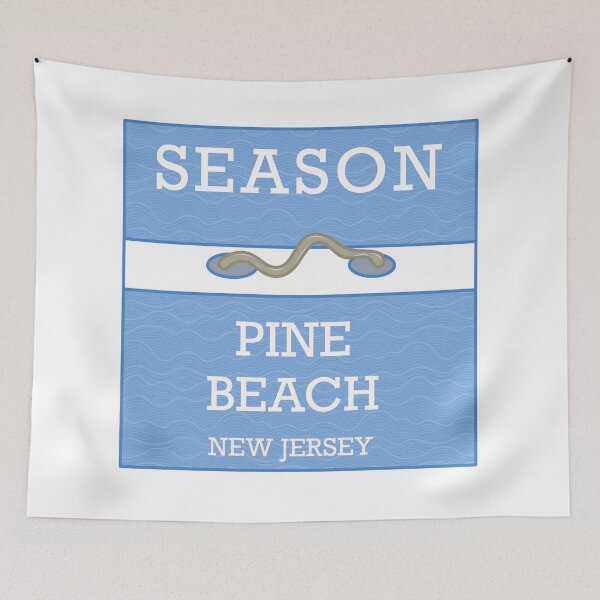 Item preview, Pine Beach New Jersey Beach Badge designed and sold by Having Some Fun.