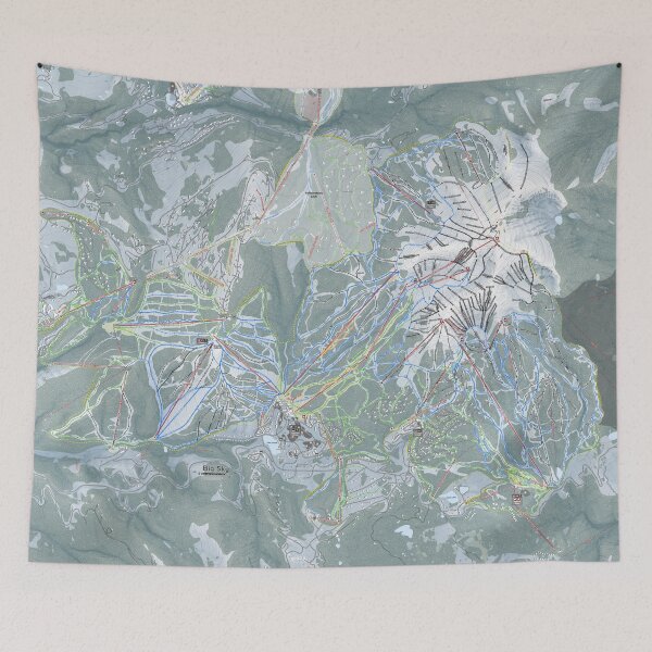 Item preview, Big Sky Resort Trail Map designed and sold by Mapsynergy.