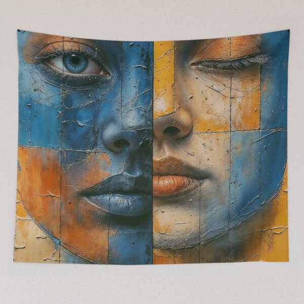Item preview, Abstract Dual-Faced  designed and sold by DavidePoggio.
