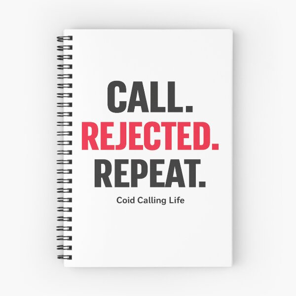 Item preview, Call Rejected Repeat – Cold Calling Humor designed and sold by HFhero.