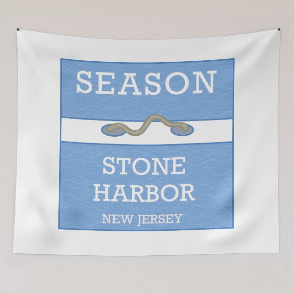 Item preview, Stone Harbor New Jersey Beach Badge designed and sold by Having Some Fun.