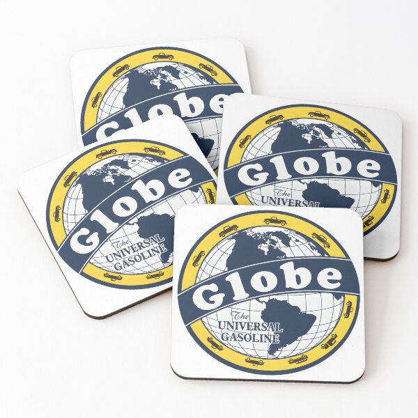 Item preview, Vintage Globe Gasoline Retro Emblem Design designed and sold by CharlieDesings.