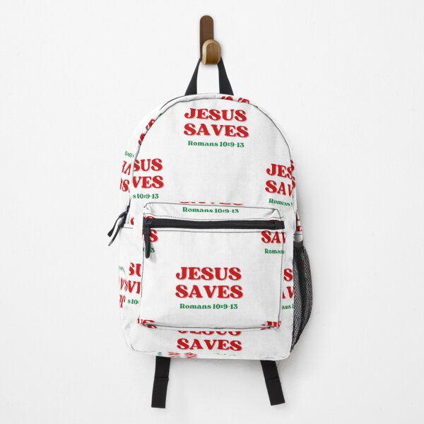 Item preview, Jesus Saves Romans 10:9-13 designed and sold by RhondaCGoins.