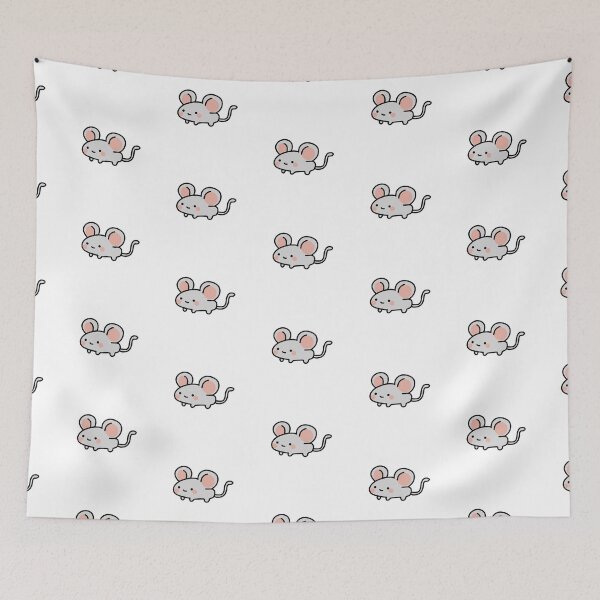 Item preview, Cute grey mouse designed and sold by PinFlick.
