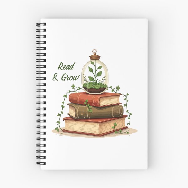 Item preview, Read & Grow Book Knowledge Plant Growth Mind Development T-Shirt designed and sold by Design-Pro-21.