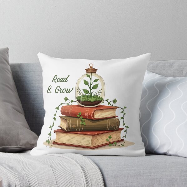 Item preview, Read & Grow Book Knowledge Plant Growth Mind Development T-Shirt designed and sold by Design-Pro-21.