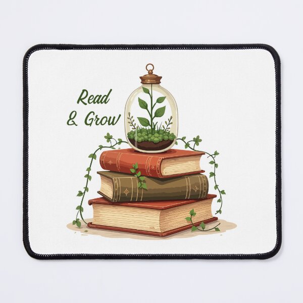 Item preview, Read & Grow Book Knowledge Plant Growth Mind Development T-Shirt designed and sold by Design-Pro-21.