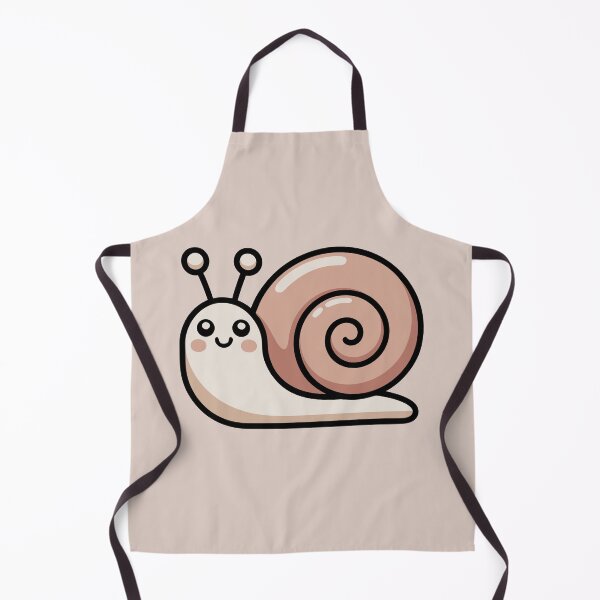 Item preview, Cute Smiling Snail Cartoon – Adorable Kawaii Animal Illustration designed and sold by Royalsticker.