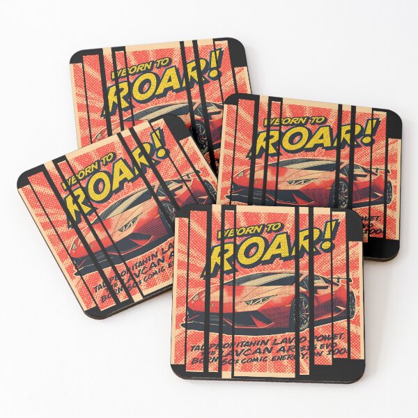 Item preview, Lamborghin Huracá EVO, 60s comic energy Born to Roar 2 designed and sold by Neon G.