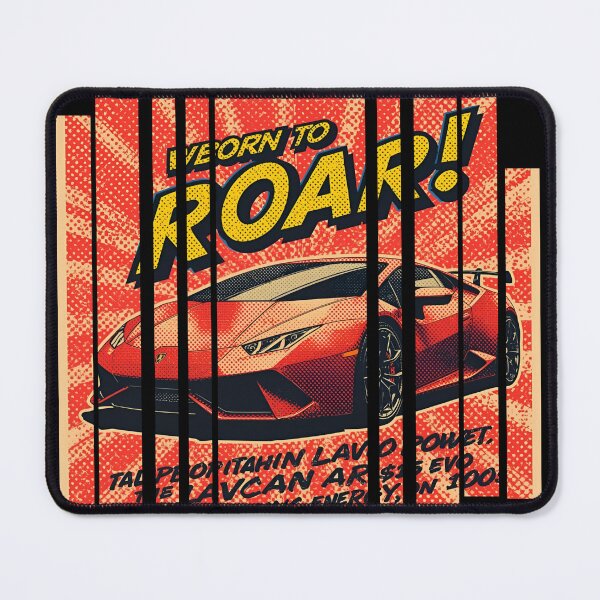Item preview, Lamborghin Huracá EVO, 60s comic energy Born to Roar 2 designed and sold by Neon G.