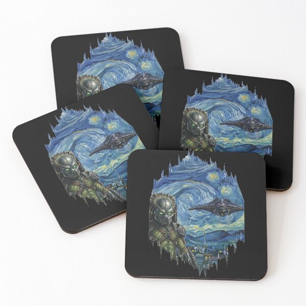 Item preview, Predator and Starry Night Mashup designed and sold by GreenHRNET.