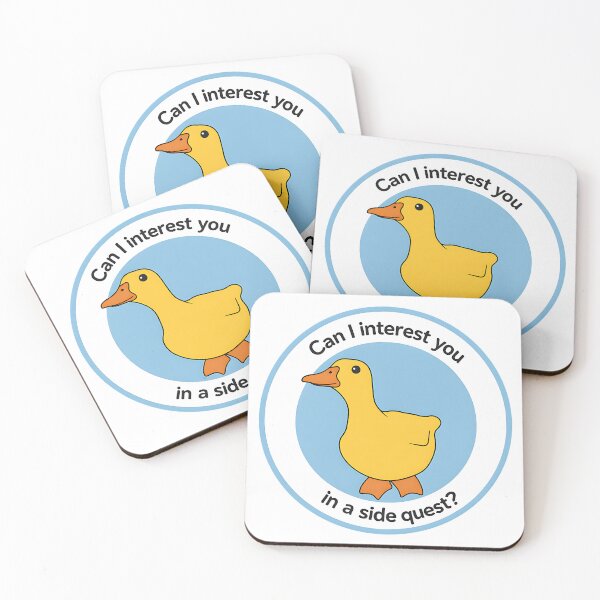 Item preview, "Can I interest you in a side quest?" designed and sold by evokerys.