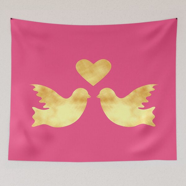 Item preview, Golden Turtle Doves - Calm, Sensory-Friendly designed and sold by CreaTwinkles.