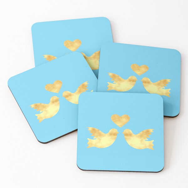 Item preview, Golden Turtle Doves - Calm, Sensory-Friendly designed and sold by CreaTwinkles.