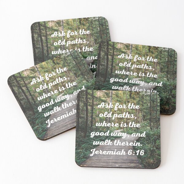 Item preview, Old Paths ~ Jeremiah 6:16 designed and sold by RhondaCGoins.
