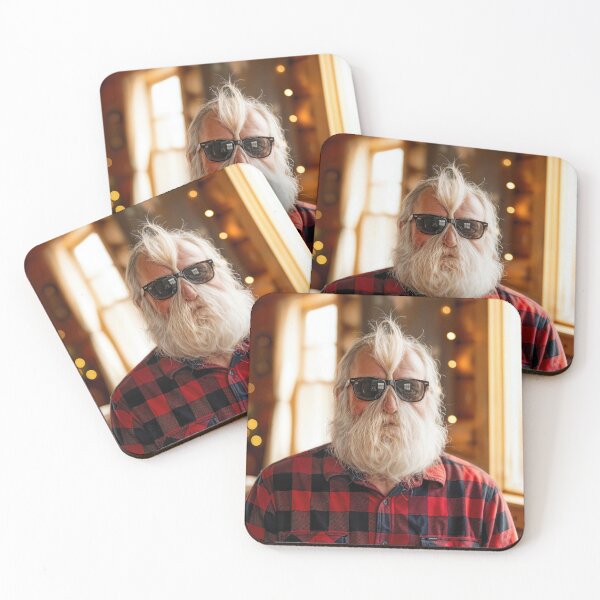 Item preview, Old Man Beard Tucked Under Sunglasses designed and sold by Maria Dryfhout.