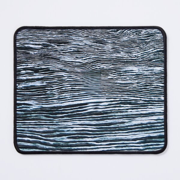 Item preview, Layered Tides – Abstract Blue Wave Texture designed and sold by RigidFascia.