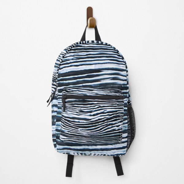 Item preview, Layered Tides – Abstract Blue Wave Texture designed and sold by RigidFascia.