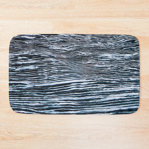 Item preview, Layered Tides – Abstract Blue Wave Texture designed and sold by RigidFascia.