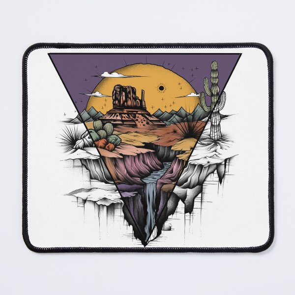 Item preview, Desert scene designed and sold by Onehappyhook.