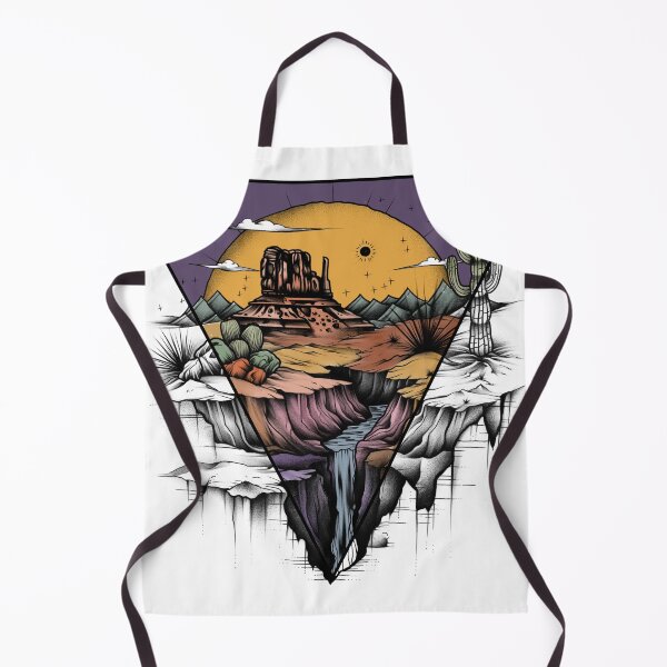 Item preview, Desert scene designed and sold by Onehappyhook.