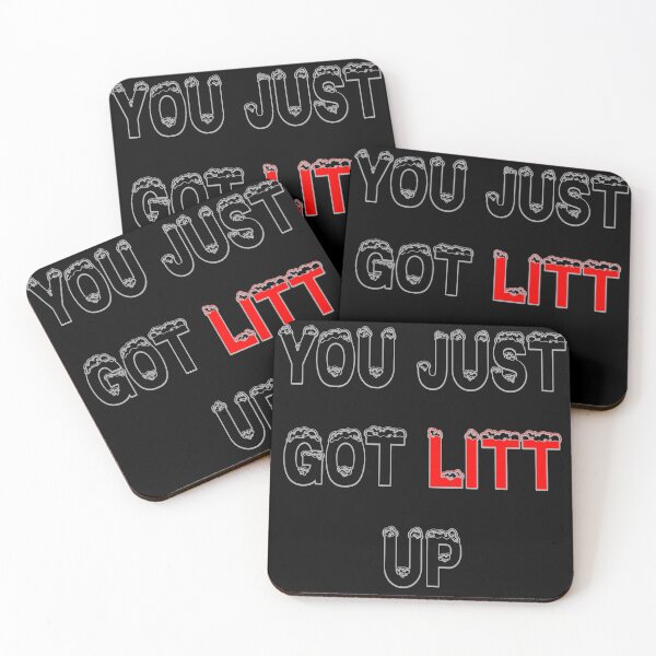 Item preview, Just Got Litt Up – Funny Party Vibes Statement Design designed and sold by Ach&Koor.